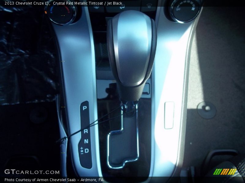 Crystal Red Metallic Tintcoat / Jet Black 2013 Chevrolet Cruze LT