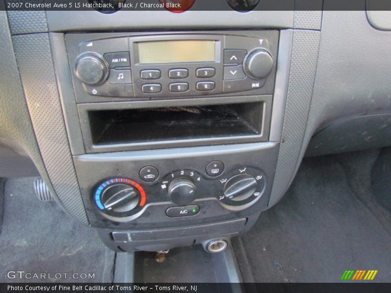 Black / Charcoal Black 2007 Chevrolet Aveo 5 LS Hatchback