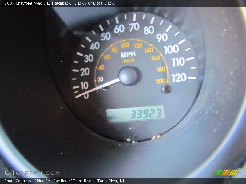 Black / Charcoal Black 2007 Chevrolet Aveo 5 LS Hatchback