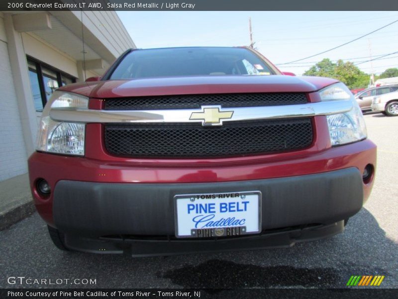 Salsa Red Metallic / Light Gray 2006 Chevrolet Equinox LT AWD