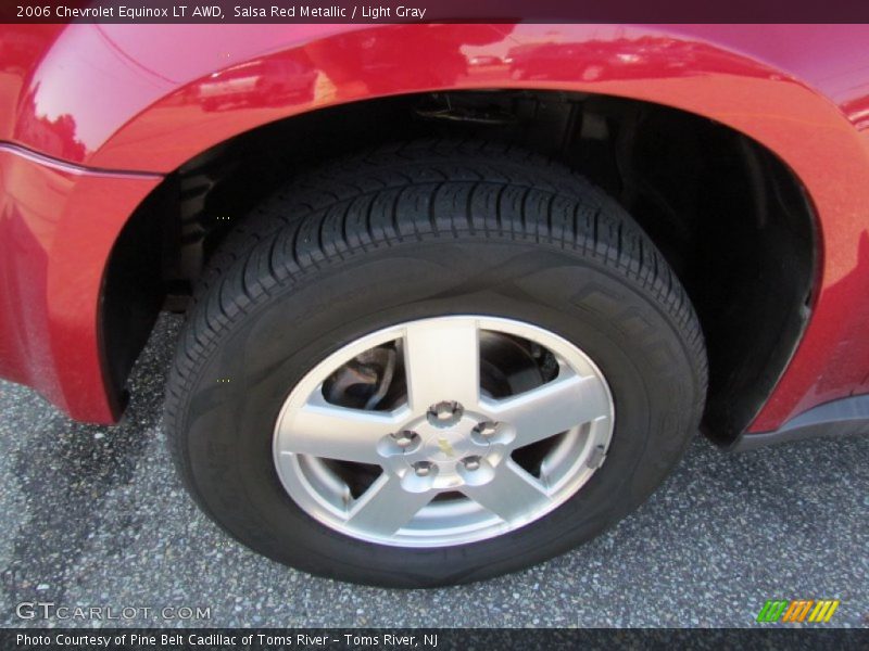 Salsa Red Metallic / Light Gray 2006 Chevrolet Equinox LT AWD