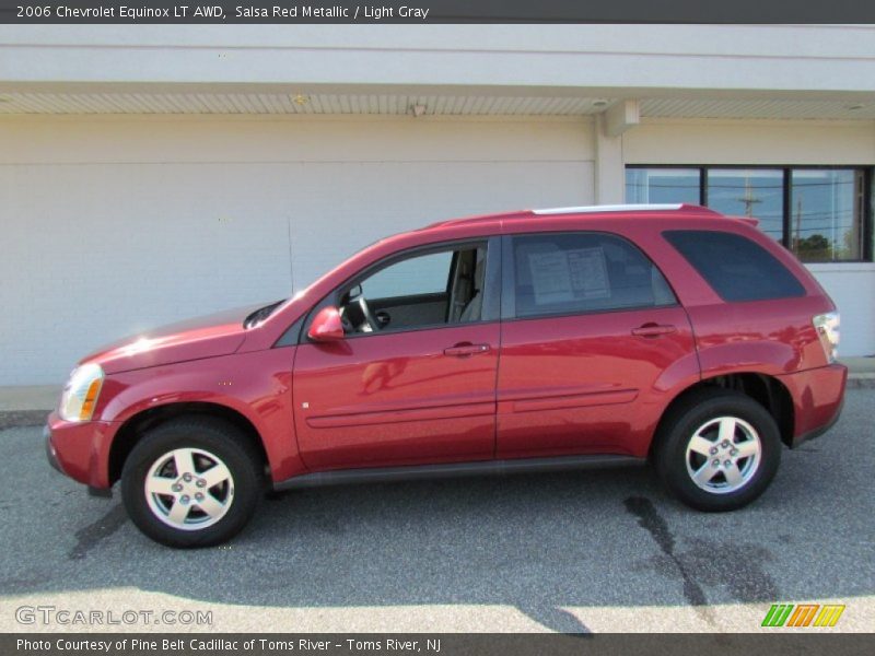 Salsa Red Metallic / Light Gray 2006 Chevrolet Equinox LT AWD