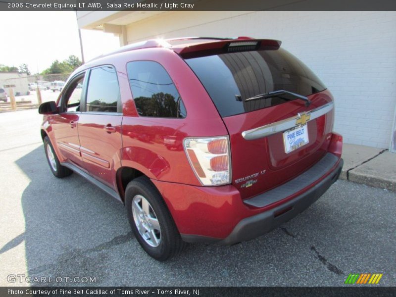 Salsa Red Metallic / Light Gray 2006 Chevrolet Equinox LT AWD