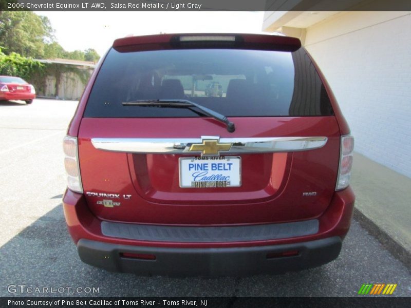 Salsa Red Metallic / Light Gray 2006 Chevrolet Equinox LT AWD