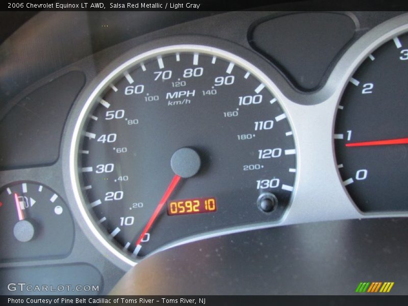 Salsa Red Metallic / Light Gray 2006 Chevrolet Equinox LT AWD