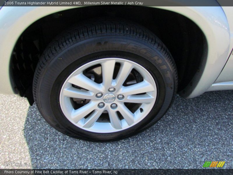 Millenium Silver Metallic / Ash Gray 2006 Toyota Highlander Hybrid Limited 4WD