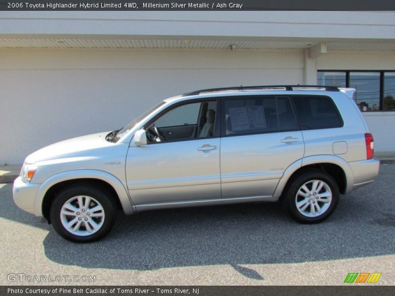 Millenium Silver Metallic / Ash Gray 2006 Toyota Highlander Hybrid Limited 4WD