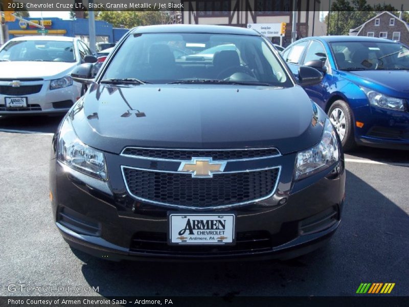 Black Granite Metallic / Jet Black 2013 Chevrolet Cruze LT