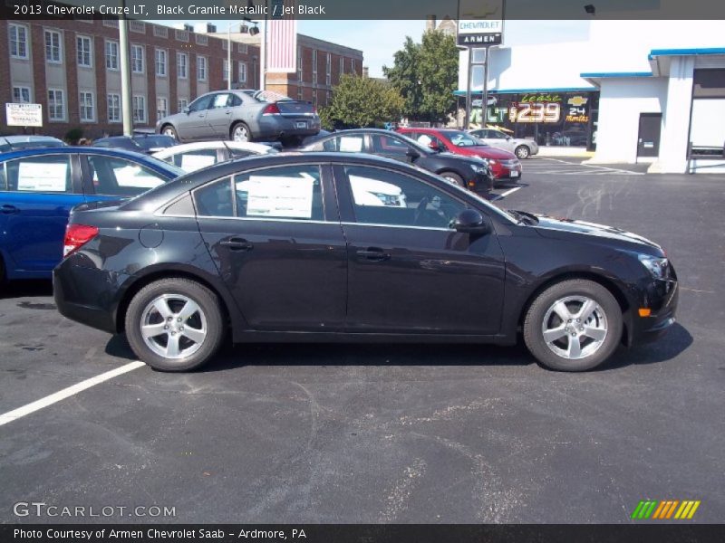 Black Granite Metallic / Jet Black 2013 Chevrolet Cruze LT