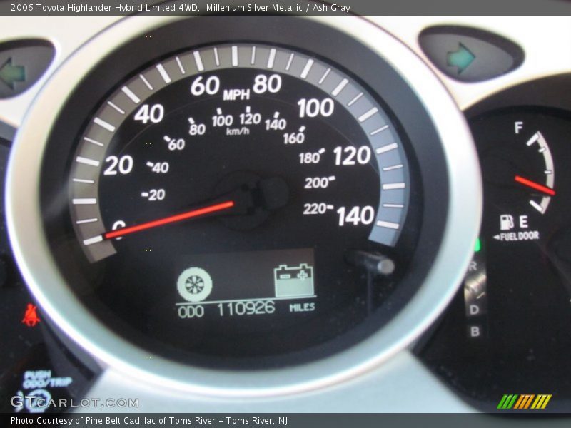 Millenium Silver Metallic / Ash Gray 2006 Toyota Highlander Hybrid Limited 4WD