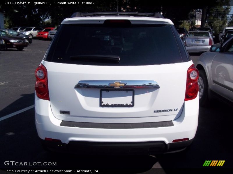 Summit White / Jet Black 2013 Chevrolet Equinox LT