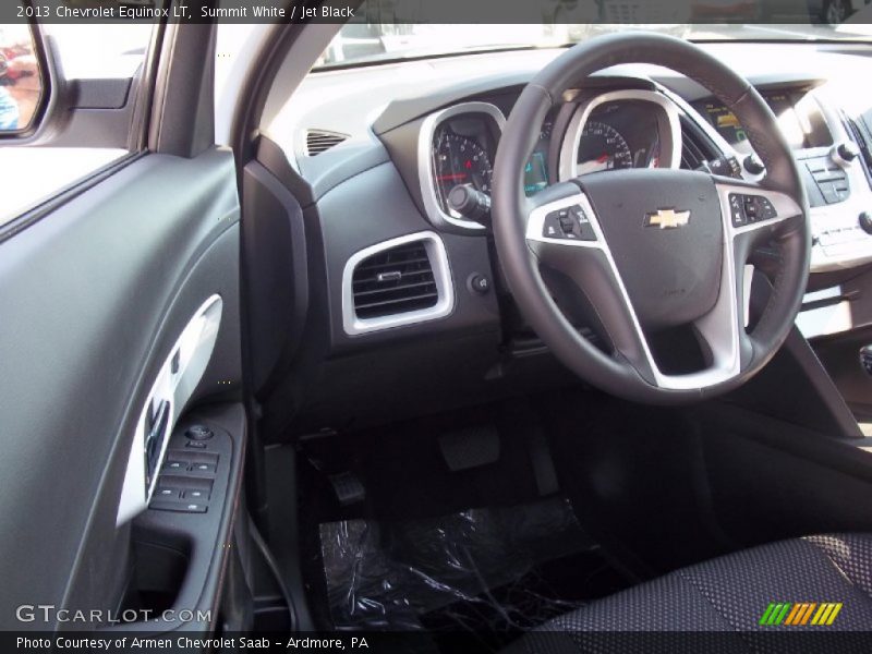 Summit White / Jet Black 2013 Chevrolet Equinox LT