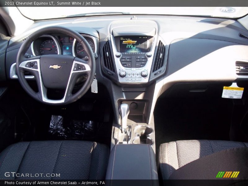 Summit White / Jet Black 2013 Chevrolet Equinox LT