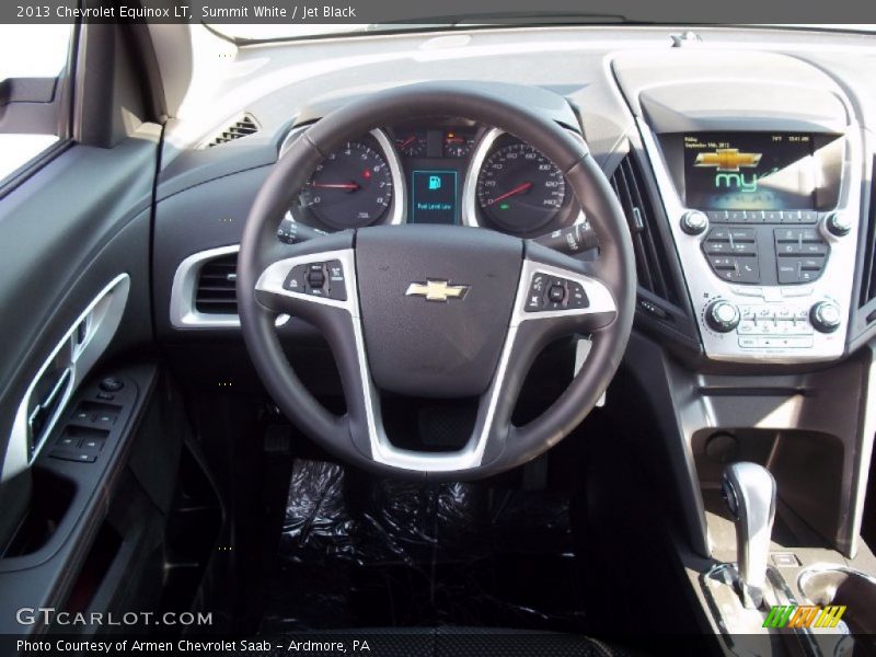 Summit White / Jet Black 2013 Chevrolet Equinox LT