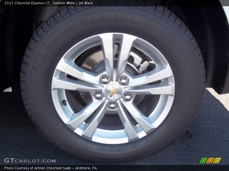 Summit White / Jet Black 2013 Chevrolet Equinox LT