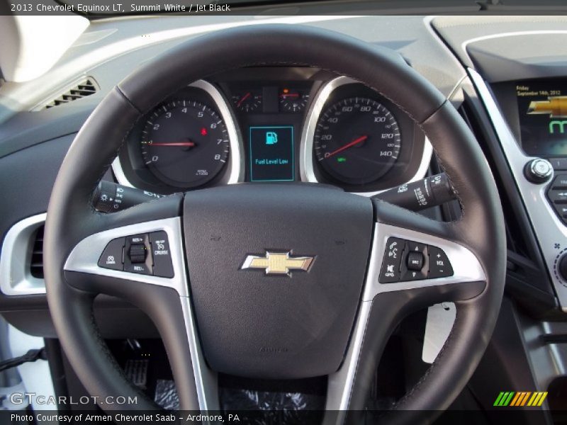 Summit White / Jet Black 2013 Chevrolet Equinox LT