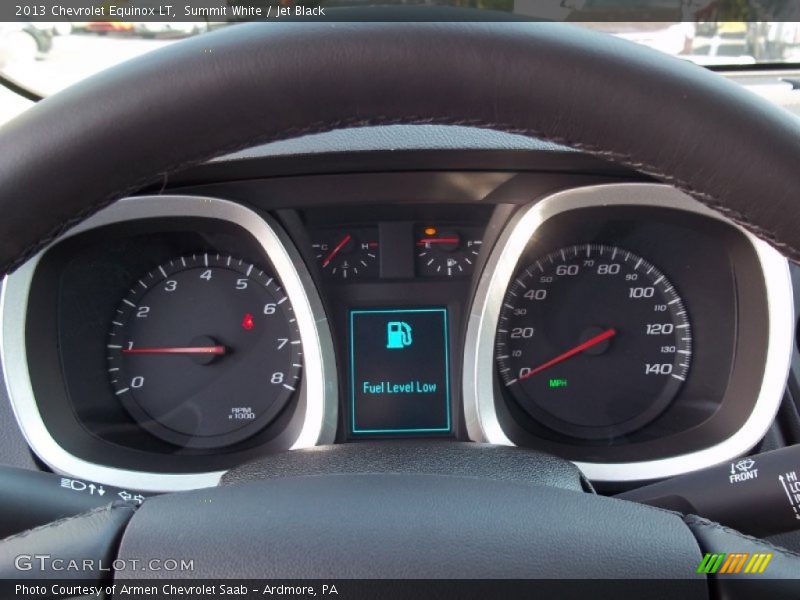 Summit White / Jet Black 2013 Chevrolet Equinox LT