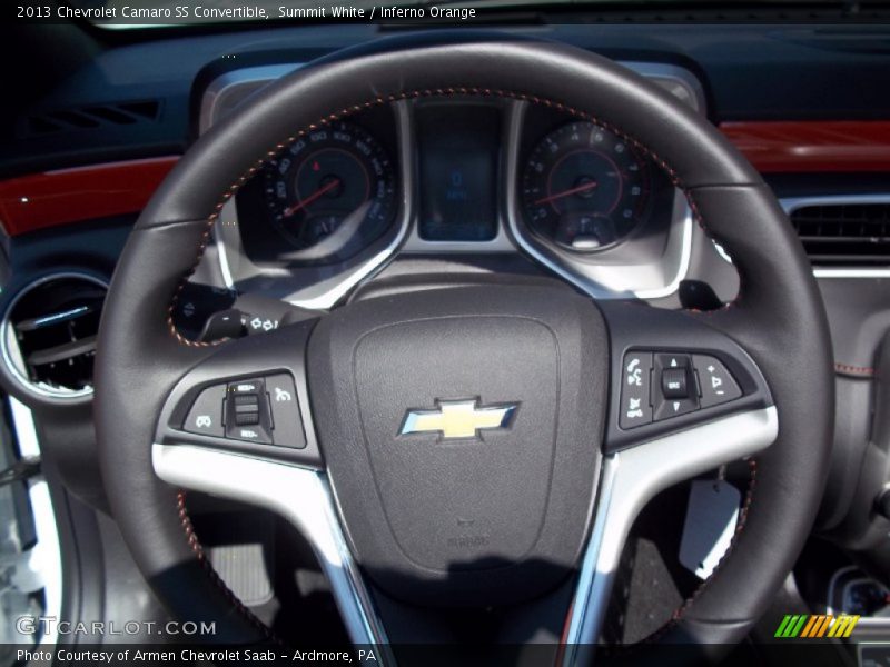  2013 Camaro SS Convertible Steering Wheel