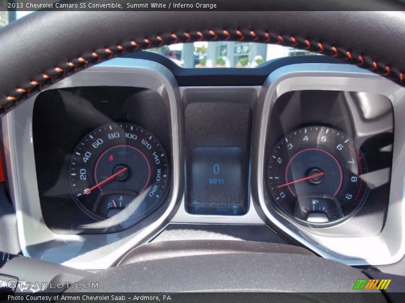  2013 Camaro SS Convertible SS Convertible Gauges