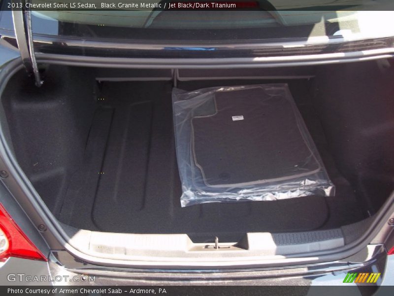  2013 Sonic LS Sedan Trunk