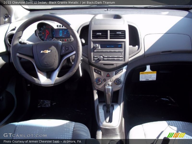 Dashboard of 2013 Sonic LS Sedan