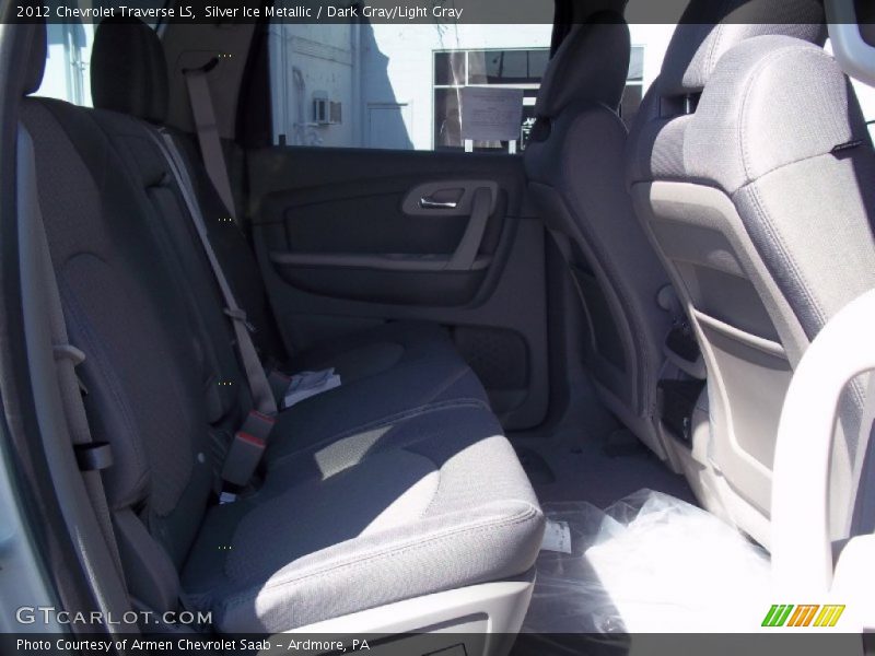 Silver Ice Metallic / Dark Gray/Light Gray 2012 Chevrolet Traverse LS