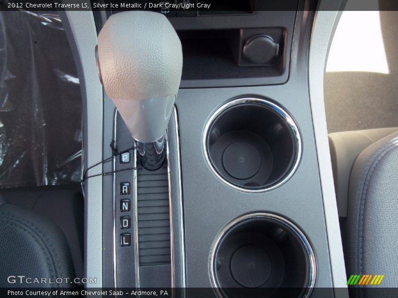 Silver Ice Metallic / Dark Gray/Light Gray 2012 Chevrolet Traverse LS