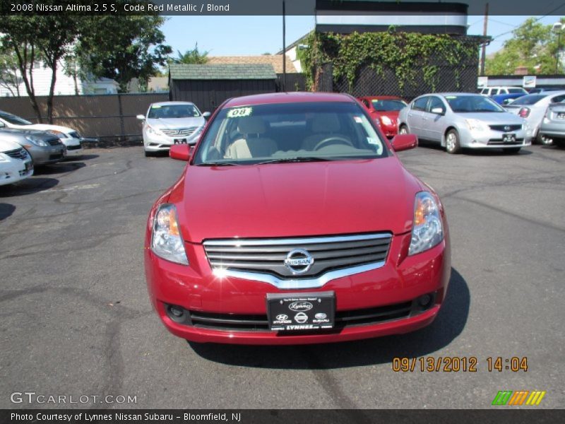 Code Red Metallic / Blond 2008 Nissan Altima 2.5 S