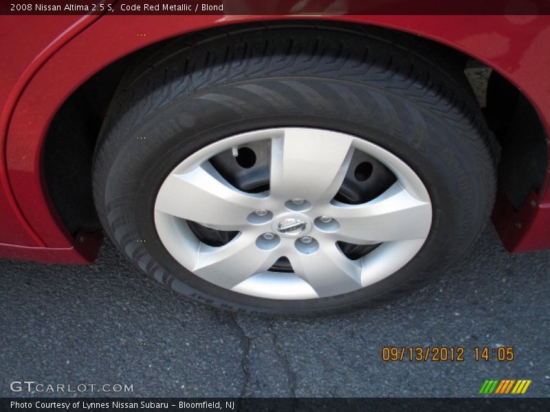 Code Red Metallic / Blond 2008 Nissan Altima 2.5 S