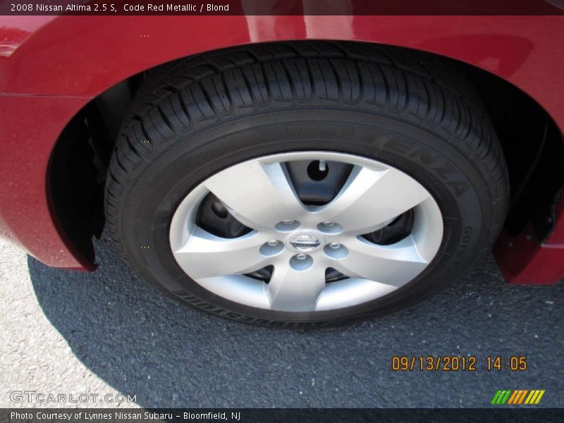 Code Red Metallic / Blond 2008 Nissan Altima 2.5 S