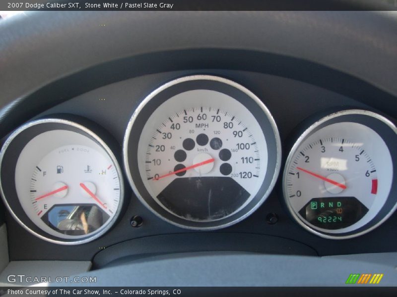  2007 Caliber SXT SXT Gauges