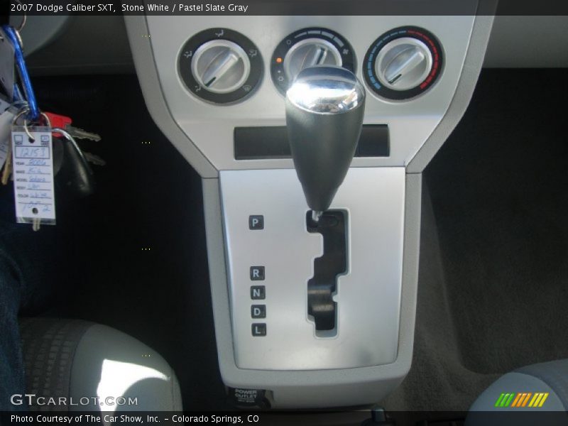  2007 Caliber SXT CVT Automatic Shifter