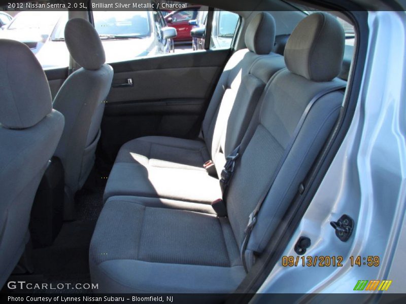Brilliant Silver Metallic / Charcoal 2012 Nissan Sentra 2.0 SL