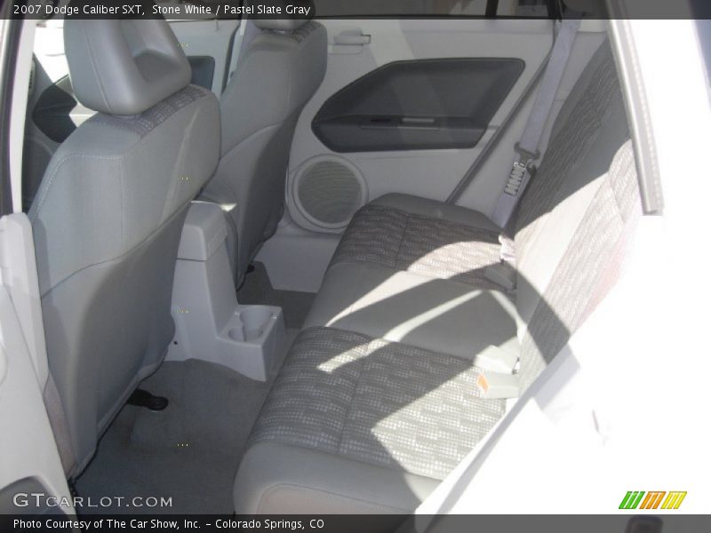 Stone White / Pastel Slate Gray 2007 Dodge Caliber SXT