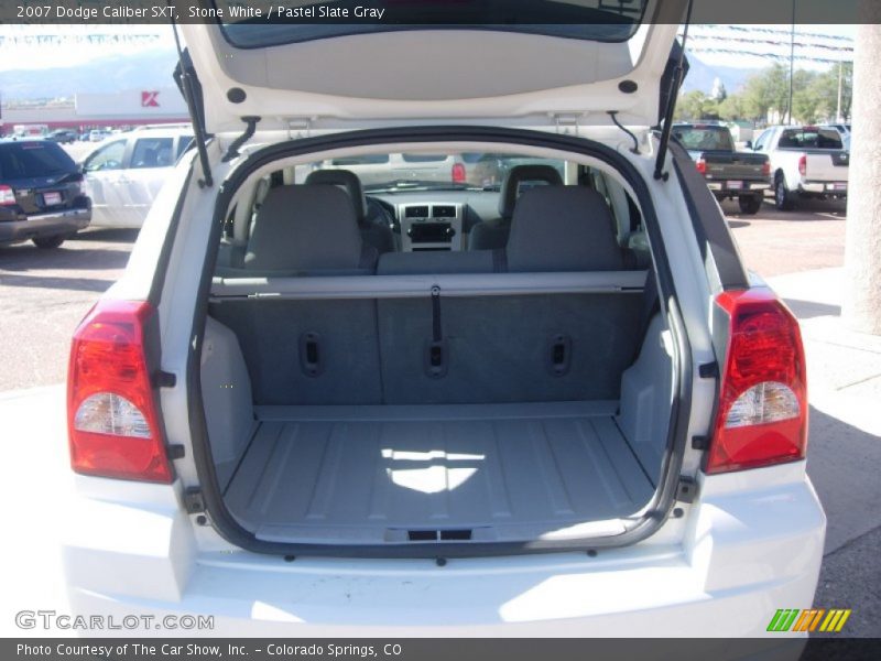 Stone White / Pastel Slate Gray 2007 Dodge Caliber SXT