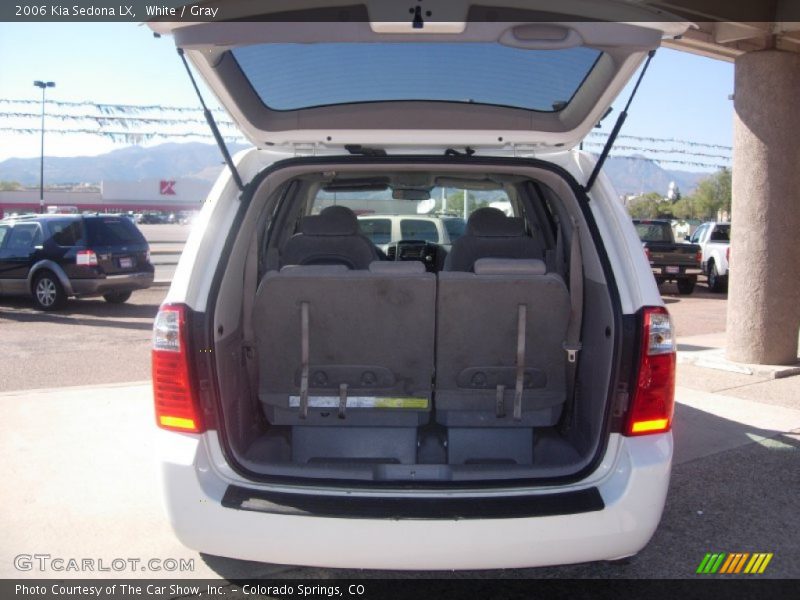 White / Gray 2006 Kia Sedona LX