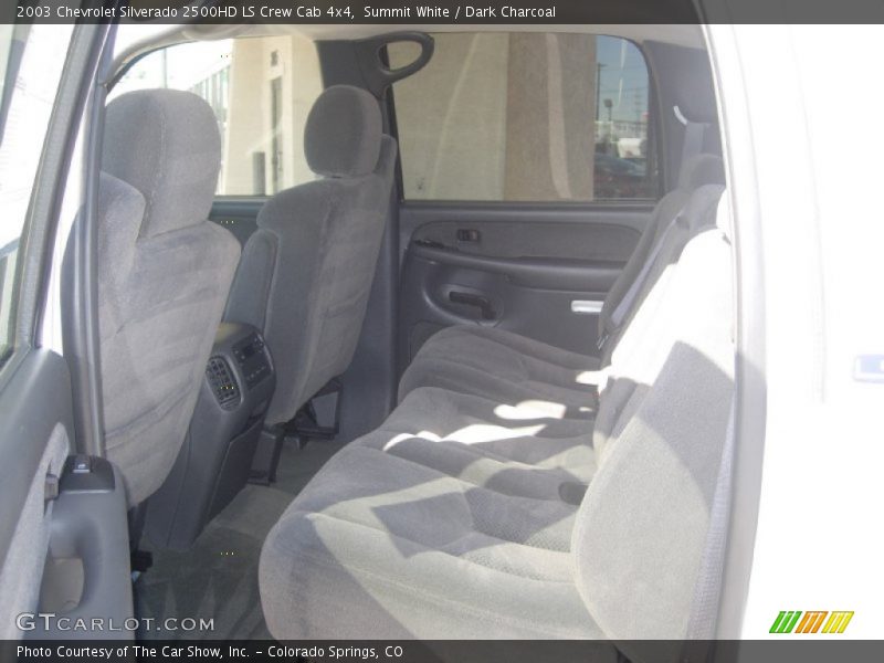 Summit White / Dark Charcoal 2003 Chevrolet Silverado 2500HD LS Crew Cab 4x4