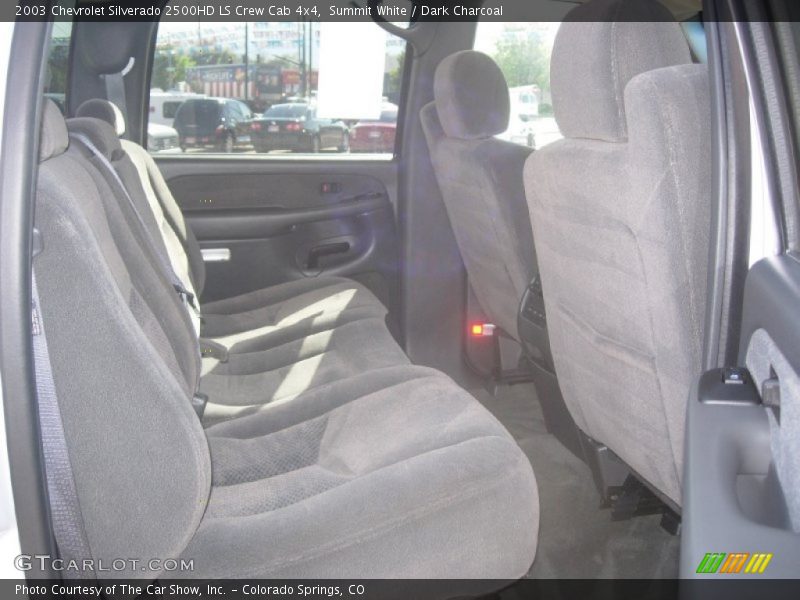 Summit White / Dark Charcoal 2003 Chevrolet Silverado 2500HD LS Crew Cab 4x4