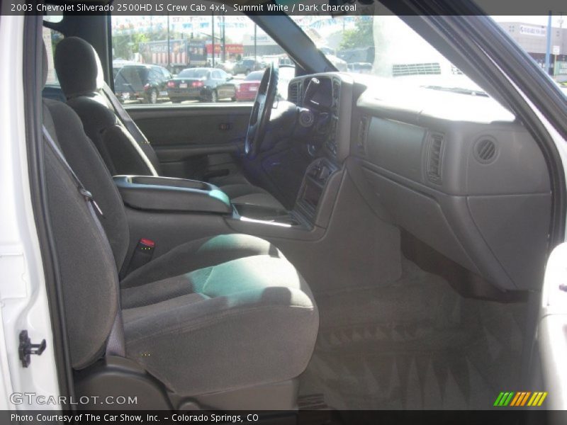 Summit White / Dark Charcoal 2003 Chevrolet Silverado 2500HD LS Crew Cab 4x4