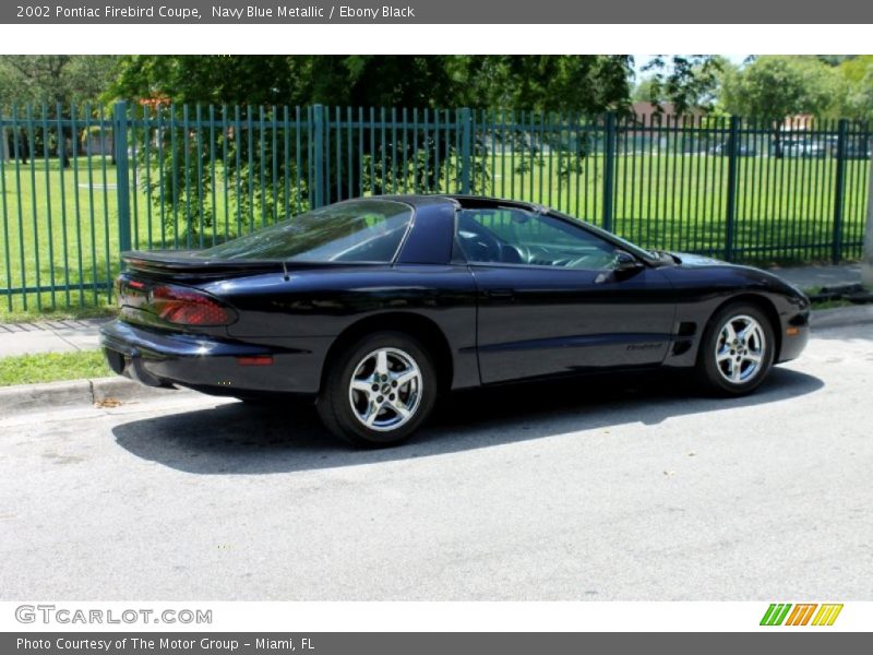 Navy Blue Metallic / Ebony Black 2002 Pontiac Firebird Coupe