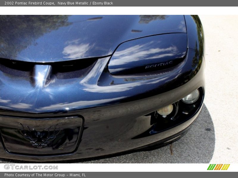 Navy Blue Metallic / Ebony Black 2002 Pontiac Firebird Coupe