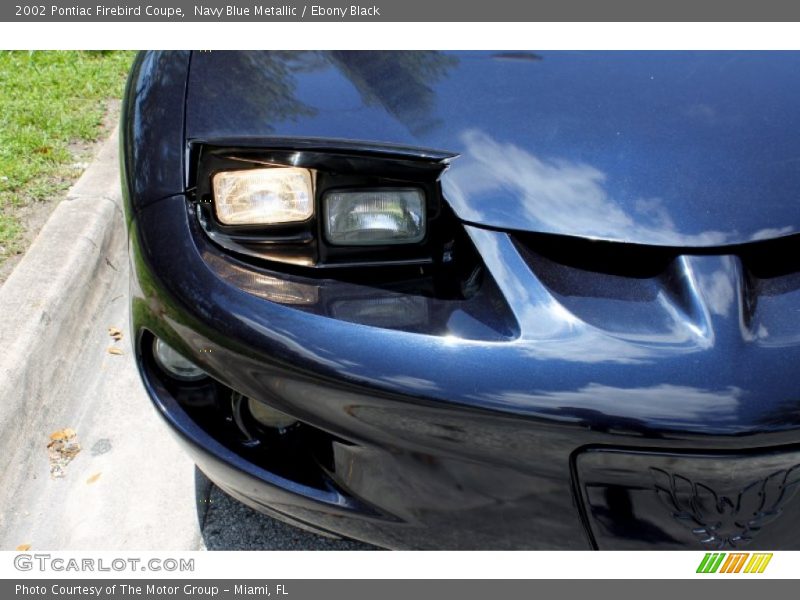 Navy Blue Metallic / Ebony Black 2002 Pontiac Firebird Coupe