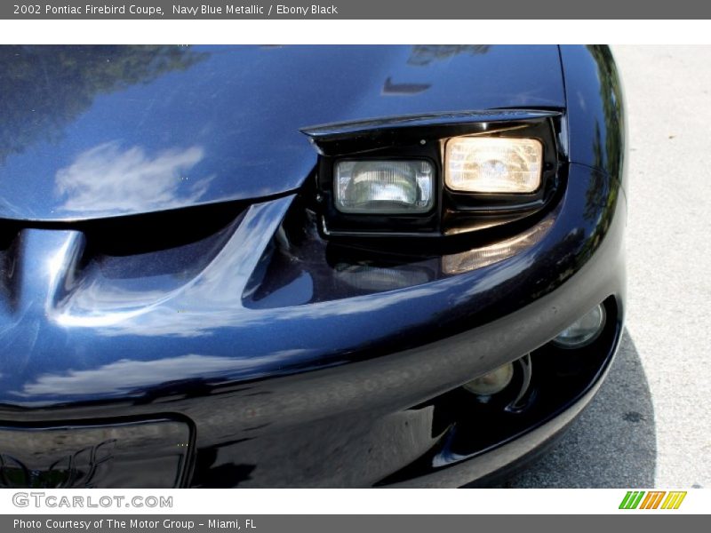 Navy Blue Metallic / Ebony Black 2002 Pontiac Firebird Coupe