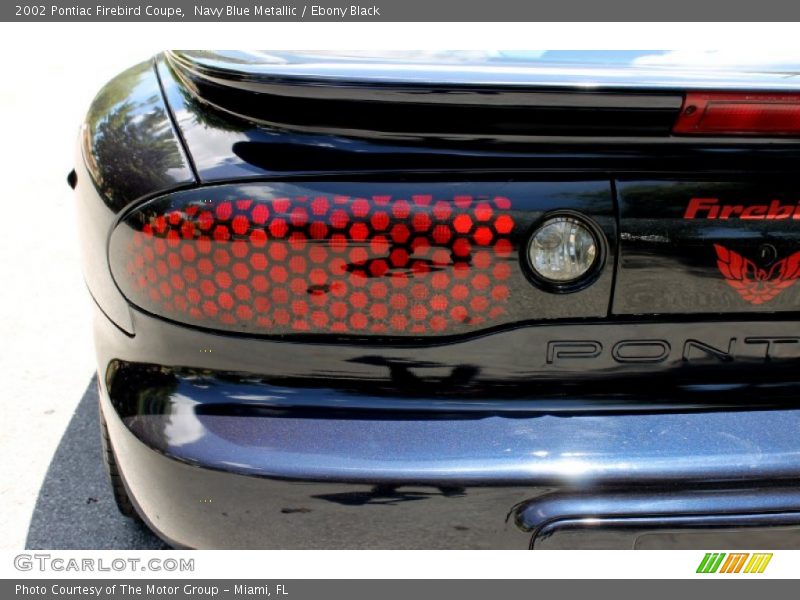Navy Blue Metallic / Ebony Black 2002 Pontiac Firebird Coupe