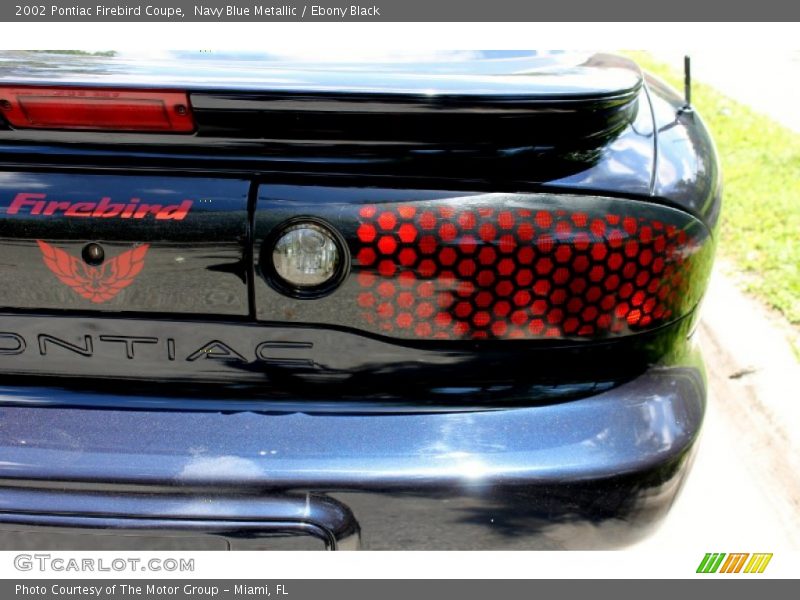 Navy Blue Metallic / Ebony Black 2002 Pontiac Firebird Coupe