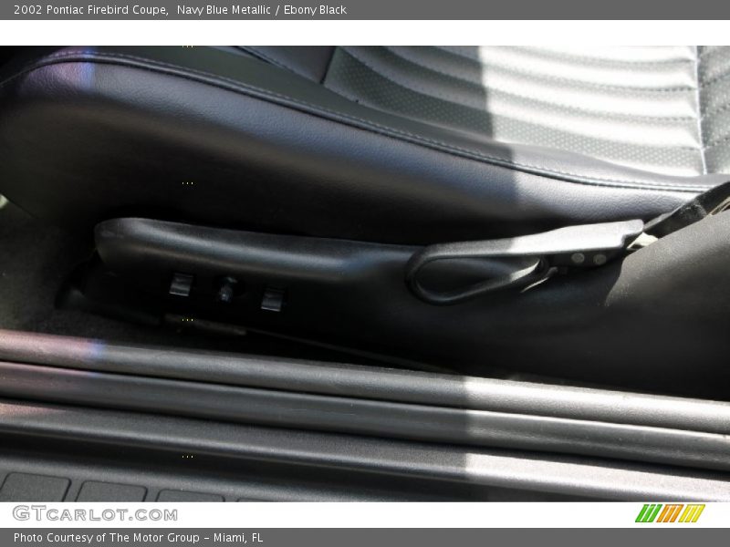 Navy Blue Metallic / Ebony Black 2002 Pontiac Firebird Coupe