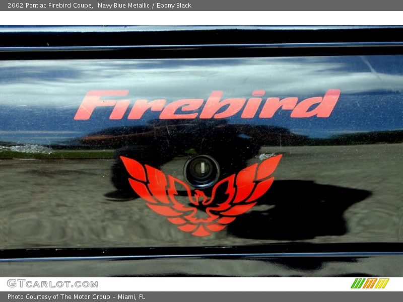 Navy Blue Metallic / Ebony Black 2002 Pontiac Firebird Coupe