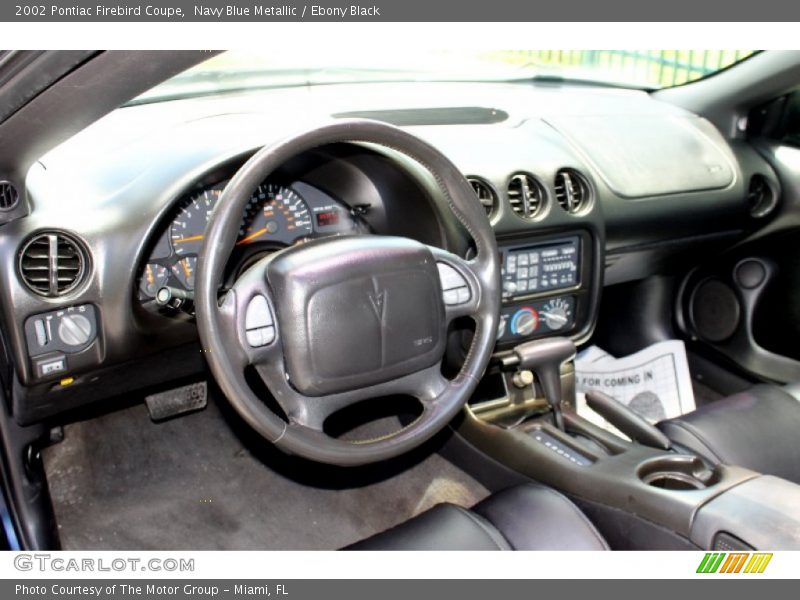 Dashboard of 2002 Firebird Coupe