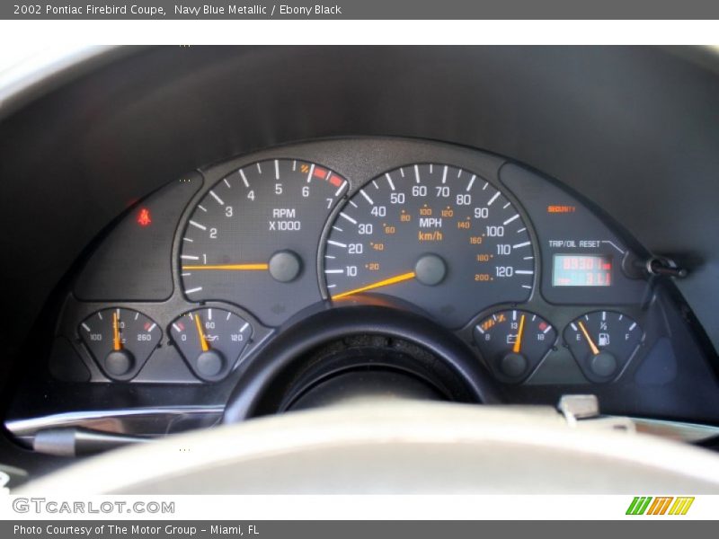  2002 Firebird Coupe Coupe Gauges