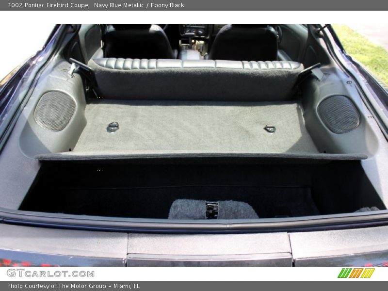 Navy Blue Metallic / Ebony Black 2002 Pontiac Firebird Coupe